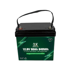 Bateria Idealakku IB-Series LiFePO4 12 V 50 Ah com Smart-BMS e Bluetooth