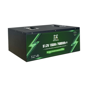Bateria Idealakku IB-Series LiFePO4 48 V 150 Ah com Smart-BMS, Bluetooth e aquecimento.