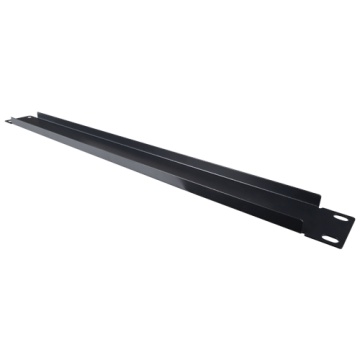 Blind Lid for Standard Rack 19 " - Size 1u - Black color