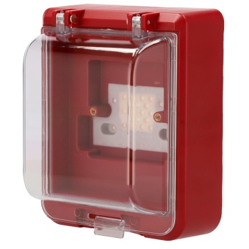 Boîte de protection pour le bouton d'impulsion d'oiseau Jade - Top transparent - Diplôme de protection IP66