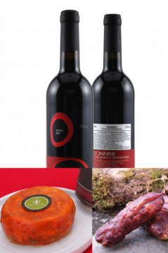 Cábala Plata - Vino, Queso e Ensalada de pollo