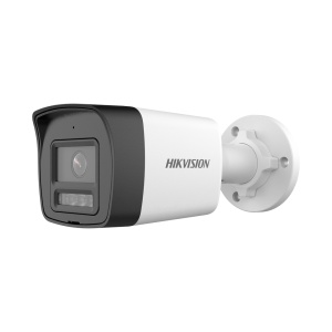 Cámara Bullet IP Hikvision gama Value - Resolución 4 Mpx (2688x1520) | Lente 2.8 mm - Luz híbrida 30 m | WDR 120 dB - Detección de movimiento 3.0 - Micrófono integrado | PoE - Grado de protección IP67