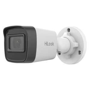 Câmara Bullet IP Hilook - Resolução 4 Mpx (2560x1440) - Lente 2.8 mm - IR alcance 20 m - Deteção de movimento 2.0 (apenas para humanos) - À prova de água IP67 | PoE (IEEE 802.3af)