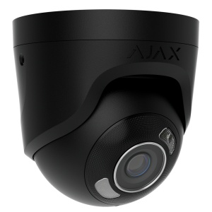 Câmara IP Turret 8 Megapixel Ajax IP - 1/2.7" Progressive Scan CMOS - Lente 4 mm | Ranhura MicroSD até 256GB mm - IV 50m | Luz branca 50 m | PoE 802.3at - Com Inteligência Artificial - Cor preto