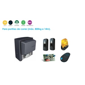 CAME - Equipo 001U2314 - A puertas de correr hasta 800kg / 14m