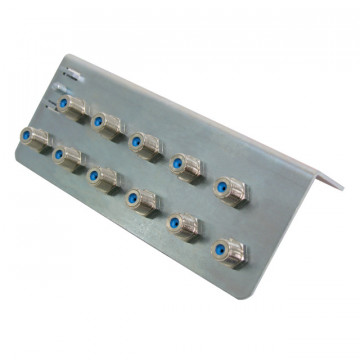 Châssis pour les connecteurs CATV RG-CC, 11 "F"