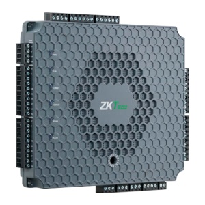 Controlador de acesso biométrico PoE - Acesso por impressão digital, cartão, QR ou PIN - TCP/IP, WiFi | Conexão com controladora escravo - 4 leitores por Wiegand | 4 leitores por OSDP - Saída de relé para 2 portas - Software serie ATLAS incorporado e app