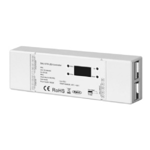 Controlador RGB+W 12-36Vdc (4x5A 480W-24Vdc) DALI DT8