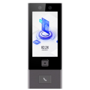 Controlo de acesso e presença IP65 - Facial, cartão MF, QR dinâmico e PIN - 6.000 utilizadores | 150.000 registos - TCP/IP, Wi-Fi, RS485 e Wiegand | Módulo de chamada - 7" Ecrã TFT sensível ao toque | Controlador integrado - iVMS-4200 | Hik-Connect