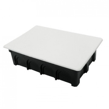 CX EMBUTIR RECTANGULAR CON TAMPA 160X100X50 MM