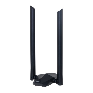 DAHUA Wi-Fi-Adapter – Frequenz 2,4 GHz – 5 GHz – Wi-Fi 6 IEEE802.11 a/n/ac/ax – USB 3.0-Verbindung – 5 dBi Verstärkung/omnidirektional