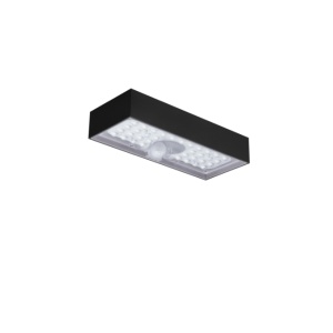 DOMNE-061230 - DOMINO PROJETOR SOLAR LED PRETO 6W 3.7V/DC