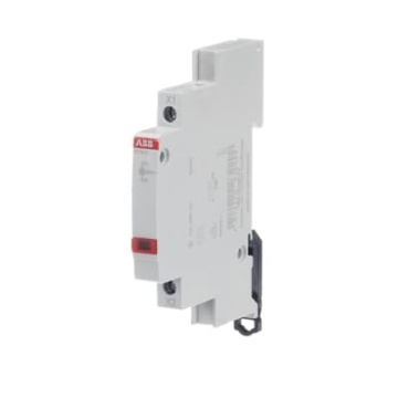 E219-D - Sinalizador LED 115-250V c.a., verde (0,5 mód.)