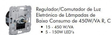 EFAPEL - 21217 REG/COMUT LUZ ELETR LÂMP BX CONS 450W/VA R C - 5603011617646