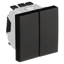 EFAPEL - 45061SPM CHANDELIER STANT 2 modules Black Mate - 5603011616427