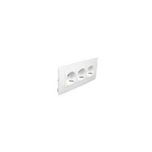 EFAPEL - 45242CVM TRIPLA TOM SCHUKO MOD avec OBT L75 - 6 Mód Red - 5603011580315
