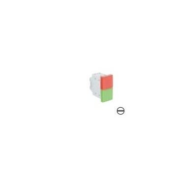 EFAPEL - 45363S SINALIZADOR DUPLO VERDE-VERMELHO - 1 MÓDULO - 5603011646899