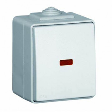 EFAPEL - 48073CCZ INTERRUTTORE SCALE CON SEGNALAZIONE GRIGIA - 5603011034542