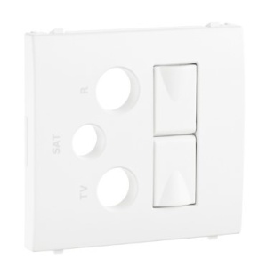 EFAPEL - 50773TBR CENTRE POUR TONE MIXT R -TV -SAT 2XRJ45 WHITE - 5603011577315