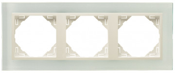 EFAPEL - 90930TCP ESPELHO TRIPLO CRISTAL/PÉROLA - 5603011553975