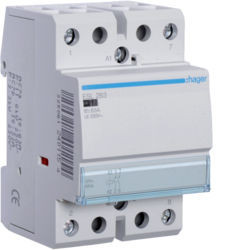 ESL263 - Contactor 63A, 2NA, 12V 3M HAGER EAN:3250612401154