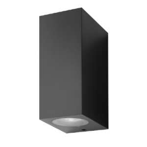ESL7032 -GR - 100100500154 - Apply Duobox Wall 2xgu10 IP54 Graphite