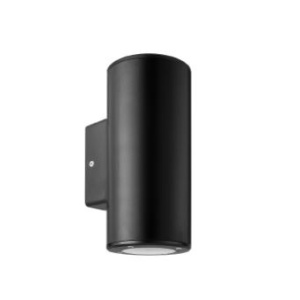 ESL7033 -GR - 100100500160 - Apply Zoa Wall 2xgu10 IP65 Graphite