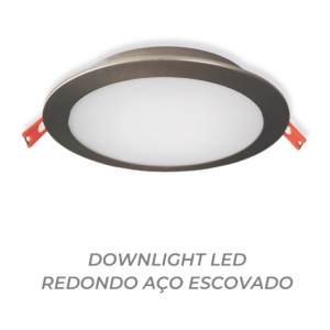 ESL8130CW - 100100200063 - Downlight LED Round 30W 4000K Steel
