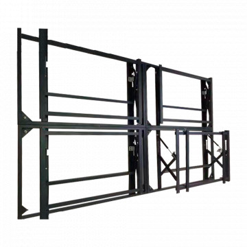 Estrutura de suporte para Video Wall - Instalação em paredes - Adequado para 4 ecrãs de 46" - Instalação de ecrãs em modo 2x2 - Estrutura metálica
