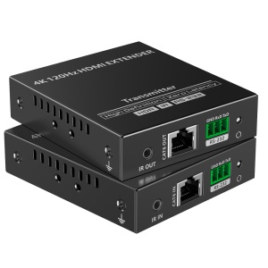 Extensor de sinal HDMI - Alcance 60 m - Resolução 4K - Permite ligações 1:1 - 25 m / 4K@120 Hz