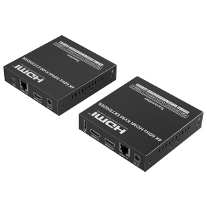 Extensor KVM de sinal HDMI - Alcance 120 m - Resolução 4K - Permite ligações 1:M - HDMI Loop out