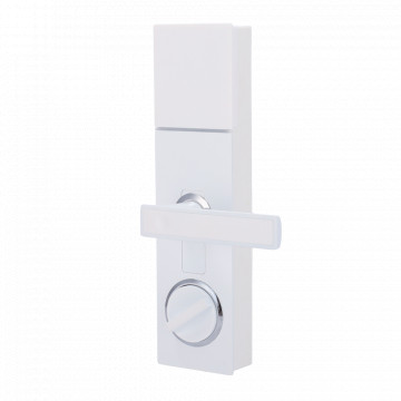 Fechadura inteligente com chave de passagem Bluetooth - Aplicação móvel: invisível a partir do exterior - Instalação sem manipular a porta - Adequado para cilindros de terceiros | Pega ajustável - Utilizadores convidados e relatórios de acesso - Ajax comp