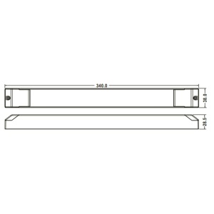 Fonte de Alim. Dim. DALI Mean Well 24Vdc 150W IP67 SPWM