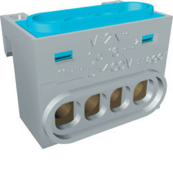 GZ04N - Barram. de neutro 2x16+2x10 mini gamma HAGER EAN:3250613060817
