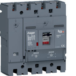 HET251DR - Disjuntor P250 TM 4P-4D 250A 70kA HAGER EAN:3250613170790