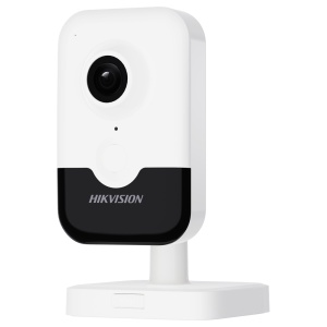 Hikvision câmara Cubo IP gama PRO - Resolução 4 Megapixel (2688x1520) - Lente 4 mm - Gama IR 10 m | deteção de movimento 2.0 - Sensor PIR - Microfone | PoE | Wi-Fi