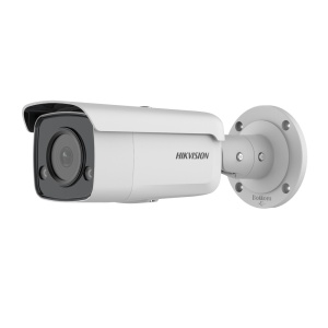 Hikvision - Câmara IP gama PRO - Lente 2.8 mm - Resolução 4 MPx | PoE | Alarmes | ColorVu - Luz branca 60 m | Deteção de movimento 2.0 - AcuSense | Reconhecimento Facial | IP67