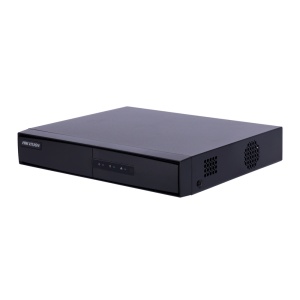 Hikvision - Core range - NVR recorder for IP cameras - 4 CH Video poe 36 W / maximum resolution 6 mpx - bandwidth 40 Mbps - Admits 1 hard disk