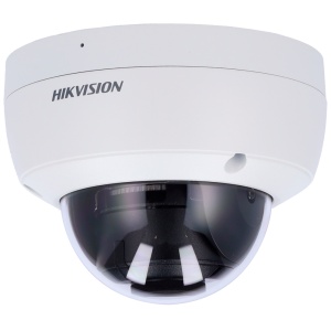 Hikvision - Dome IP Camera Pro - Résolution 6 mégapixels (3200x1800) - 2,8 mm lentille | Poe | IP67, IK10 - Gamma IR 30 m | Détection de mouvement 2.0 - ACUSENSE | Détection du visage | Microphone intégré