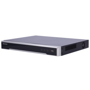 HIKVISION - GAMA PRO - NVR 8 CH Recorder - 8MPX Résolution maximale @ 1CH - 80 Mbps Band Largeur | Prend en charge 2 disques rigides - Détection de mouvement 2.0 4 canaux