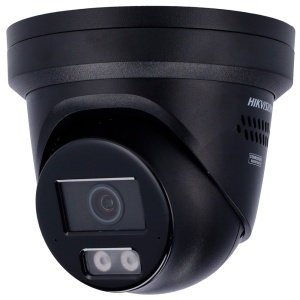 Hikvision IP Chamber Turret Gama Pro ColorVU3.0 - Résolution 8 MPX | POE IEEE802.3AT - ColorVu3.0: Image couleur Hikai -Issp F1.0 1/1,8 "- 2,8 mm | Double microphone | Hybride Light jusqu'à 30m - ACUSEANE3.0 | Sirene et dissusion Flash - Alarmes 1/1 | IP67 | NEMA 4