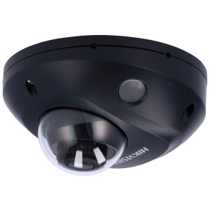 Hikvision PRO-Reihe IP-Domekamera – 4 Megapixel Auflösung (2688 x 1520) – 2,8 mm Objektiv | Dual-Array-Mikrofon – Alarme | Audio | MicroSD - Hybrid-Leuchtweite 30 m | PoE | IP67, IK08 – Bewegungserkennung 2.0 | AcuSense