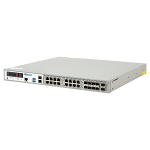 Hillstone Networks NGFW - Hardware + 1 ano de serviço básico - 20Gbps FW/6.5Gbps NGFW Throughput - 3M Sessões simultâneas - 16×GE (2 bypass) + 8×SFP + 2×SFP+ - Rack 1U / Expansão até 1.92Tb