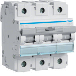 HMD399 - Disjuntor 3P 125A D 15kA 4,5M HAGER EAN:3250613230333