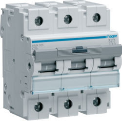 HMX325 - Disjuntor 3P 25A C 50kA 4,5M HAGER EAN:3250613232009