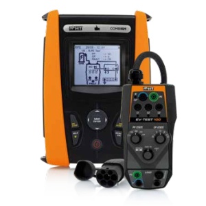 HV0521EV - Combi521EV - Multifunctional equipment for safety verification in electrical installations, single -phase and three -phase EVSE loading stations.