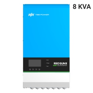 Inversor monofásico tudo em um TBB - Potencia 8000W - 2 Entradas MPPT - Inversor, carregador e regulador - Compatível com baterias - Módulo de comunicação Wi-Fi
