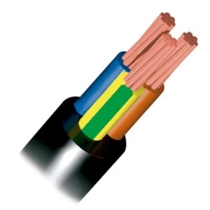 Kabel VV/XV-R3G10 Schwarzer Preis pro Meter