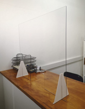 Lámina de Protección Acrílico 2 ABERTURAS