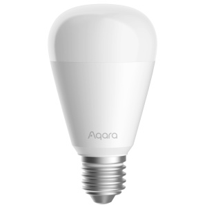 Lâmpada LED Aqara T2 (CCT, E27)) - Zigbee 3.0 / Thread / Bluetooth - Suporta Matter - Requer o AQARA HUB 3.0 / Border Router - 25.000 Horas de vida - Compatível com Apple Homekit, Google, Alexa